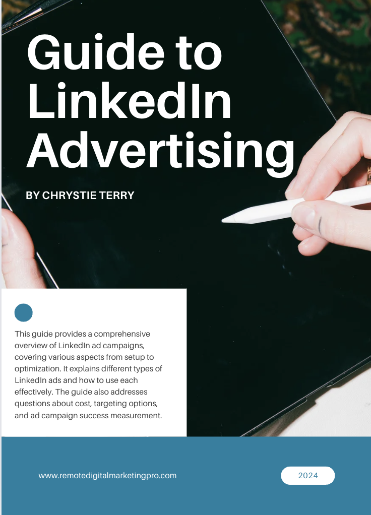 Guide to LinkedIn Advertising by Chrystie Terry